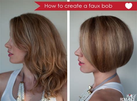 How To Create A Faux Bob In 5 Easy Steps 